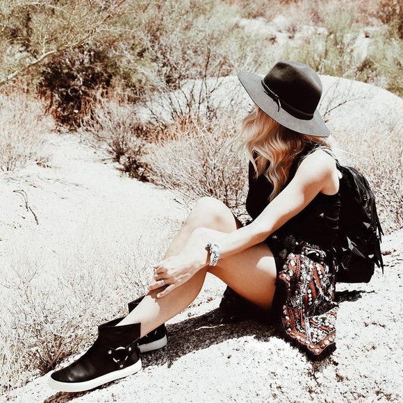 Frye Lena Harness Leather Booties - Picture 2 of 7